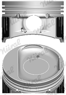 Piston (72.4)  Art. 8743680600