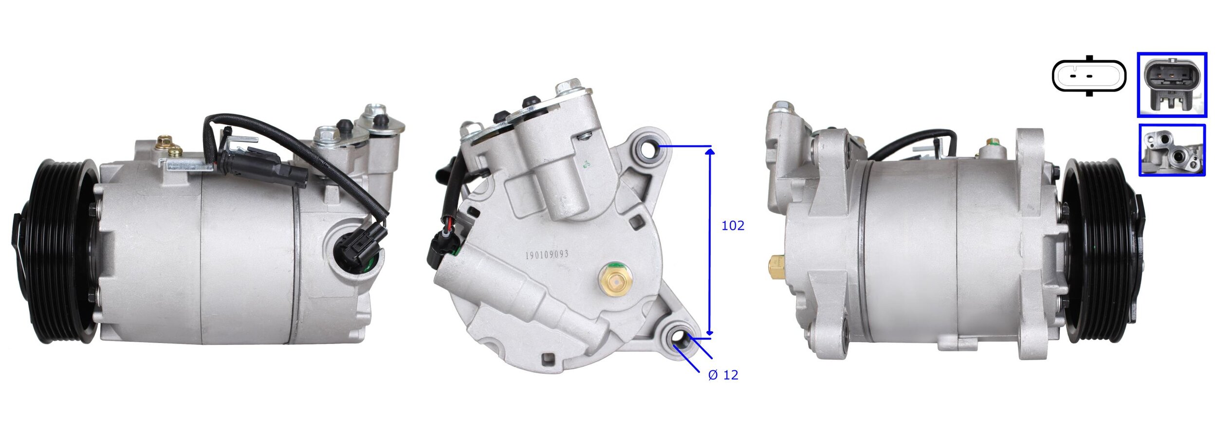 Compressor, air conditioning  Art. 511093