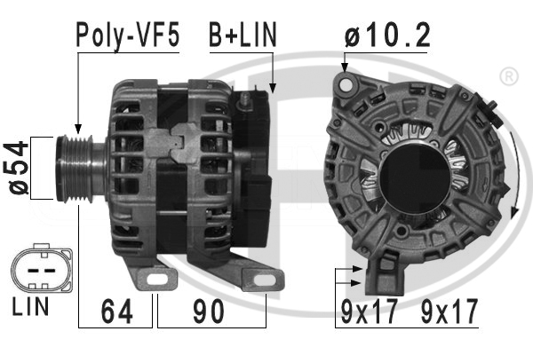 Alternator  Art. 209032A