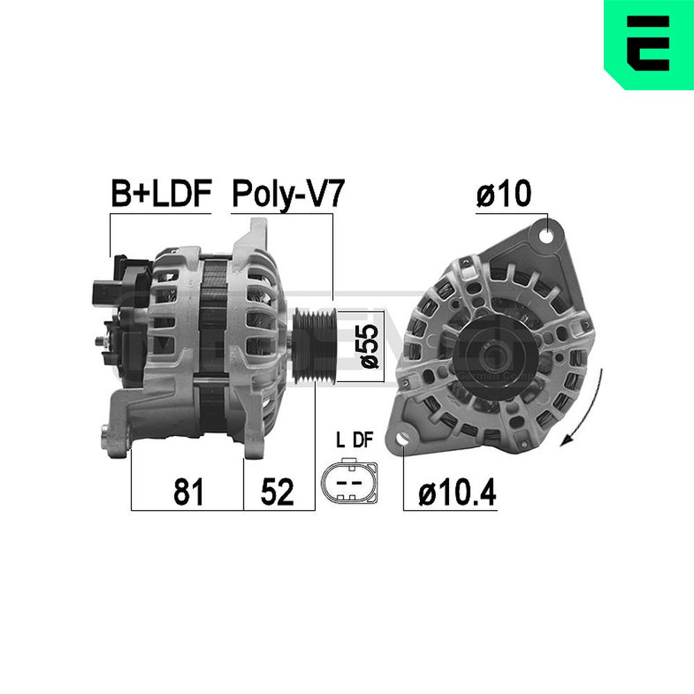 Alternator  Art. 209478A