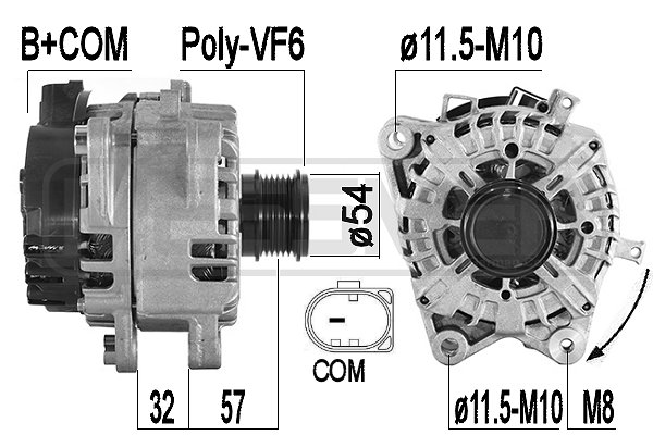 Alternator  Art. 209589