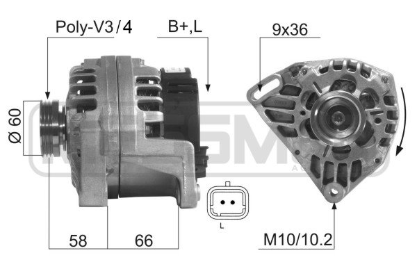 Alternator  Art. 210286A