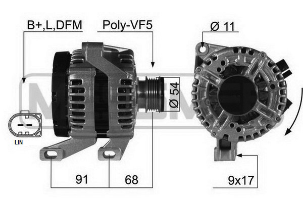 Alternator  Art. 210424A