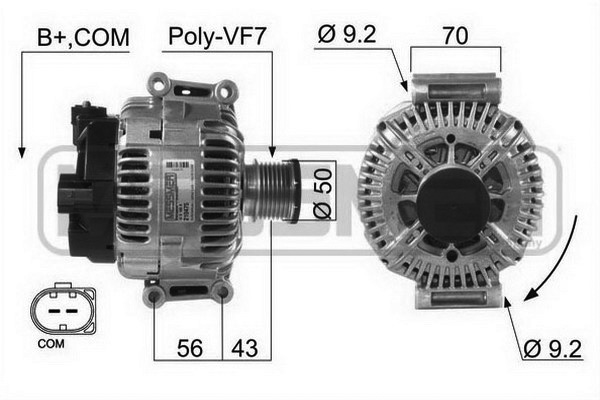 Alternator  Art. 210475A