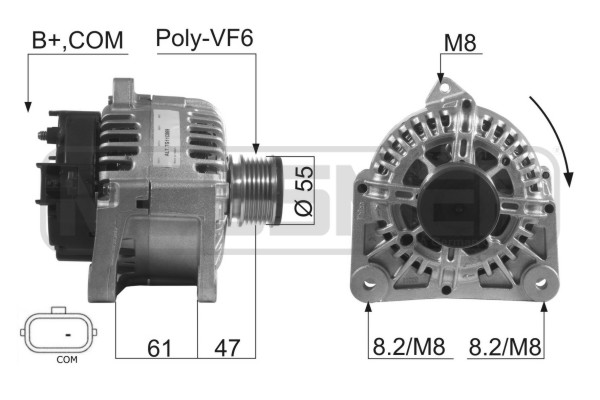 Alternator  Art. 210477A