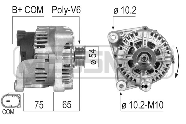 Alternator  Art. 210499A