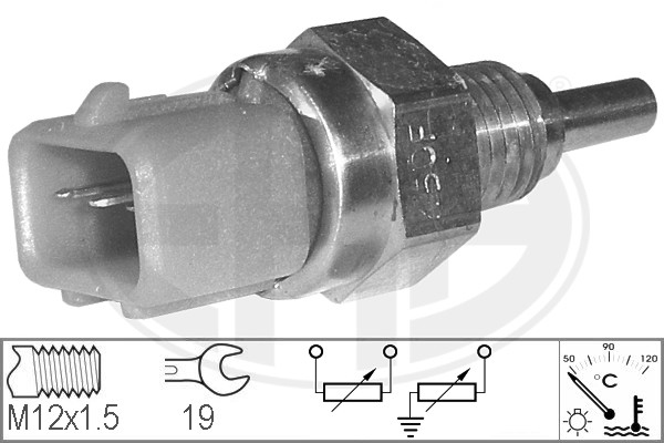 Sensor, coolant temperature  Art. 330635