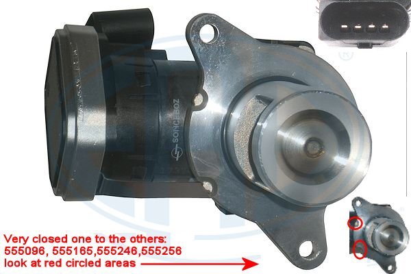 EGR Valve (Left)  Art. 555096A