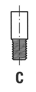 Intake Valve  Art. R3633SCR