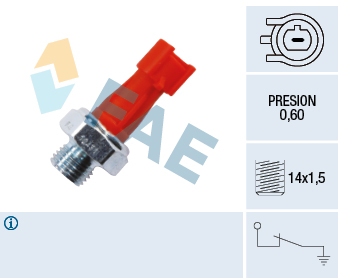 Oil Pressure Switch  Art. 12431