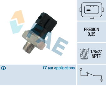 Oil Pressure Switch  Art. 12470