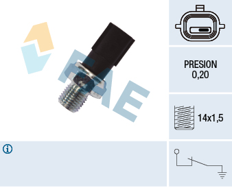 Oil Pressure Switch  Art. 12702