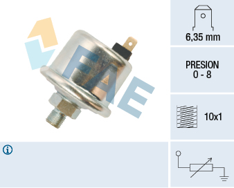 Sensor, oil pressure (Double cloth)  Art. 14500