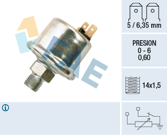 Sensor, oil pressure (0.60)  Art. 14580