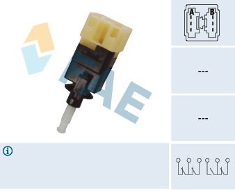 Stop Light Switch (Manual (foot operated))  Art. 24595