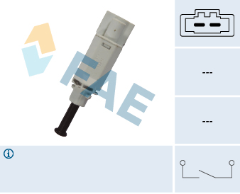 Switch, clutch control (cruise control) (Mechanical)  Art. 24771