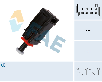 Stop Light Switch (Left)  Art. 24795