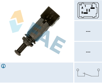 Stop Light Switch (Manual (foot operated))  Art. 24890