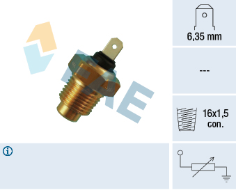 Sensor, coolant temperature  Art. 31140