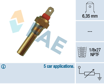 Sensor, coolant temperature  Art. 31640