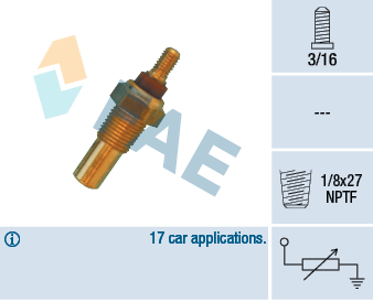 Sensor, coolant temperature (330131)  Art. 32020