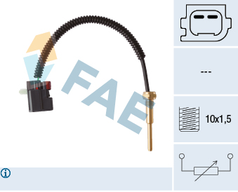 Sensor, coolant temperature (Cylinder head)  Art. 32428