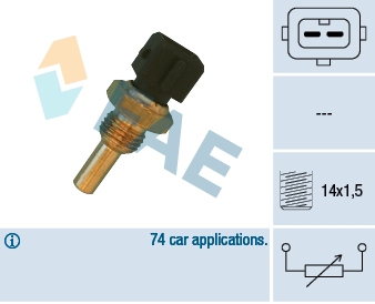 Sensor, coolant temperature  Art. 32560