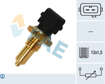 Sensor, coolant temperature (front axle both sides)  Art. 33155