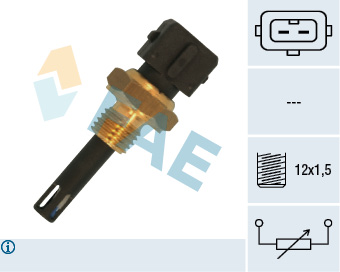 Sensor, intake air temperature (Front axle)  Art. 33166