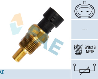 Sensor, coolant temperature (Left)  Art. 33340