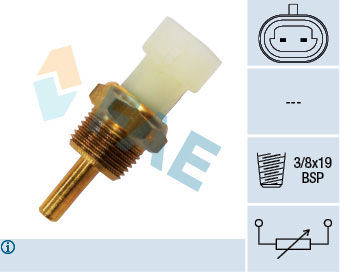 Sensor, coolant temperature (2)  Art. 33345