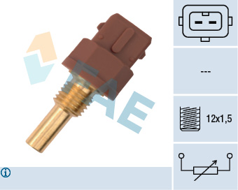 Sensor, coolant temperature (front axle both sides)  Art. 33595