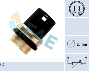 Sensor, coolant temperature  Art. 33610