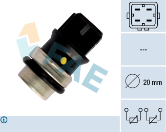 Sensor, coolant temperature  Art. 33640