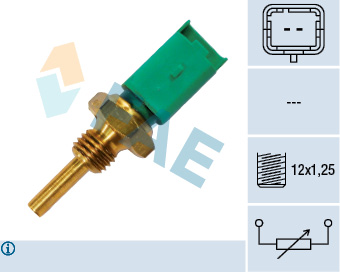 Sensor, coolant temperature  Art. 33700