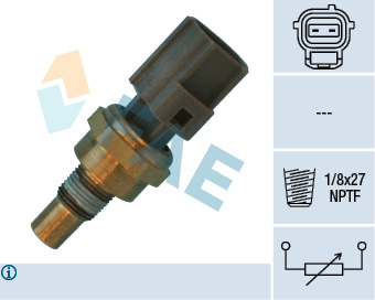 Sensor, coolant temperature (Side of the bike)  Art. 33750