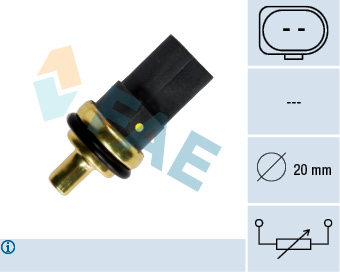 Sensor, coolant temperature  Art. 33784