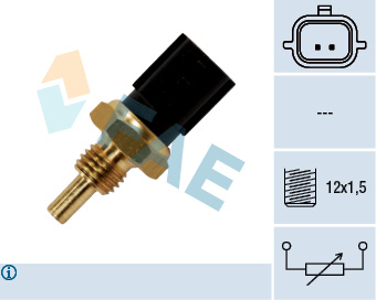 Sensor, coolant temperature (2)  Art. 33840