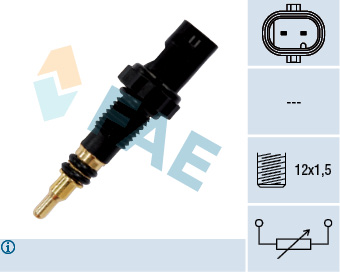 Sensor, coolant temperature (2)  Art. 33890