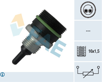 Sensor, intake air temperature (2)  Art. 33901