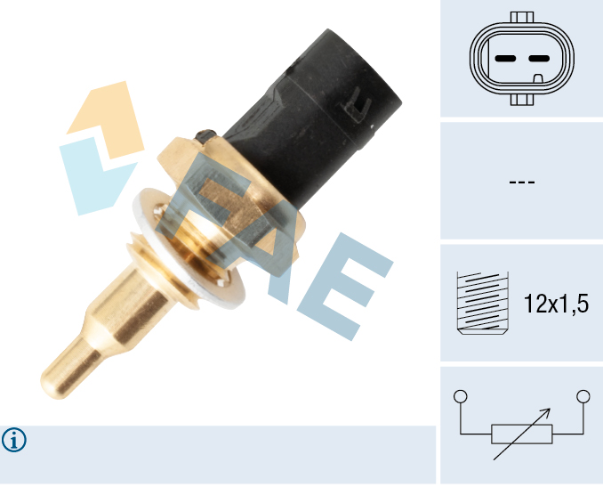 Sensor, coolant temperature  Art. 33925