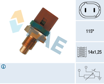 Sensor, coolant temperature (115)  Art. 34230