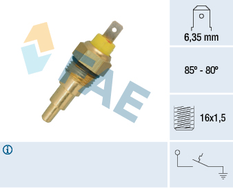 Temperature Switch, radiator fan (85-80)  Art. 37630