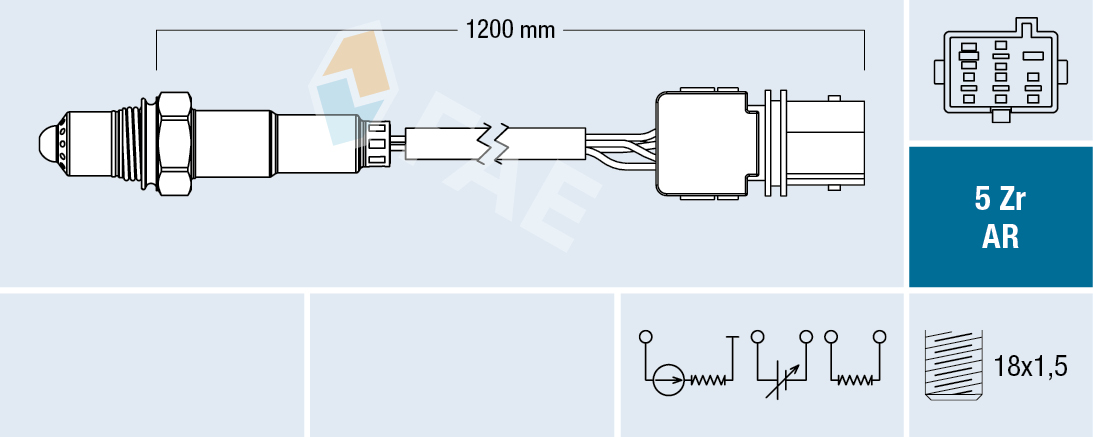 Lambda Sensor (Double cloth)  Art. 75005