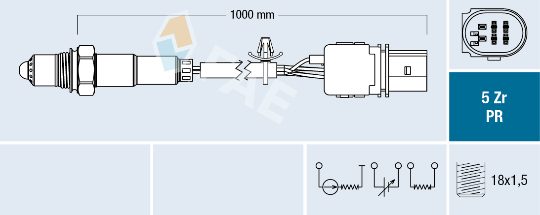 Lambda Sensor (5)  Art. 75035