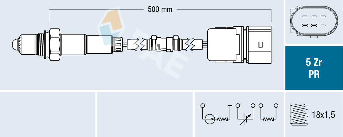 Lambda Sensor (5)  Art. 75038