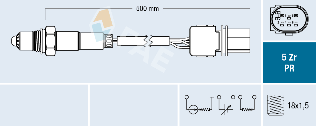 Lambda Sensor (Right)  Art. 75060