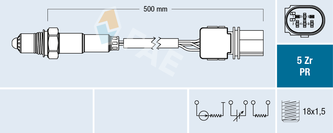 Lambda Sensor (Right)  Art. 75078