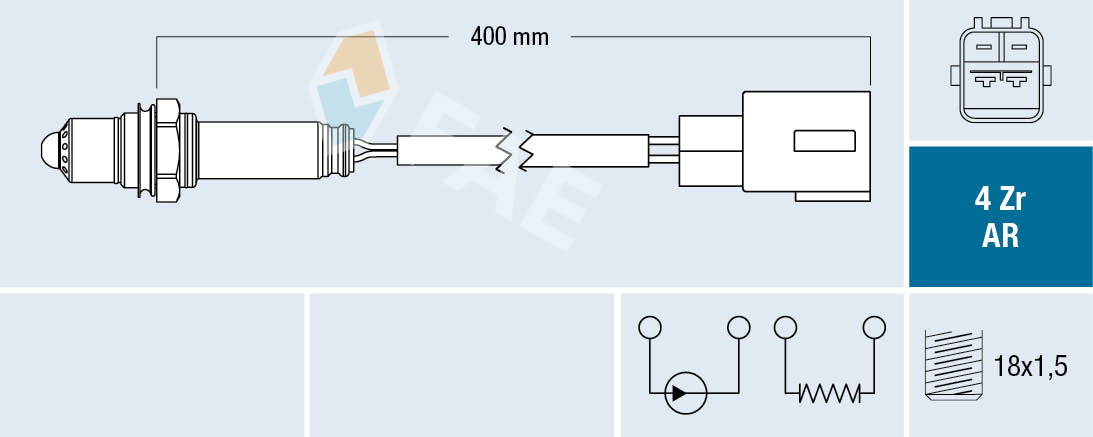 Lambda Sensor (In front)  Art. 75603