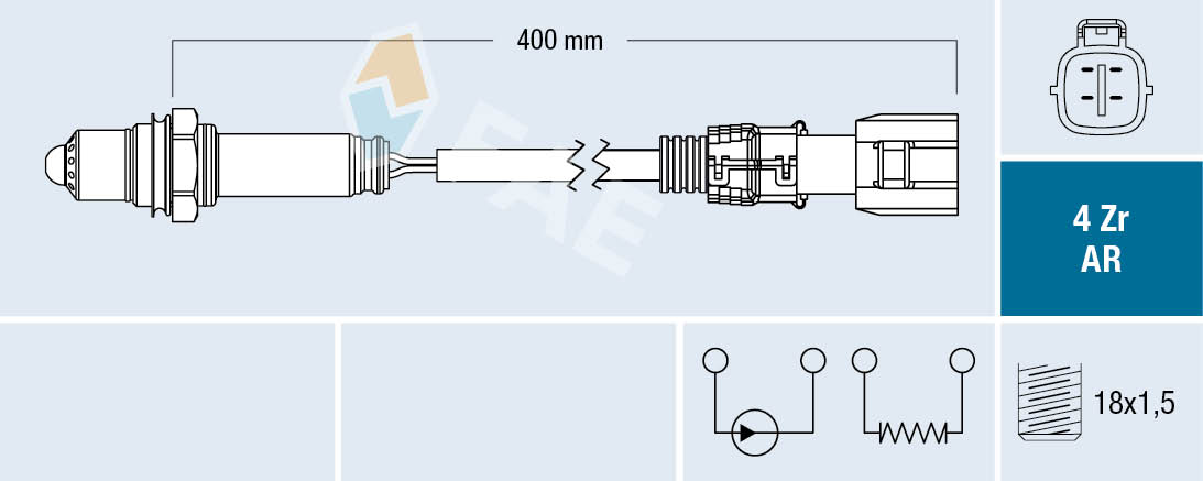 Lambda Sensor (OE)  Art. 75639